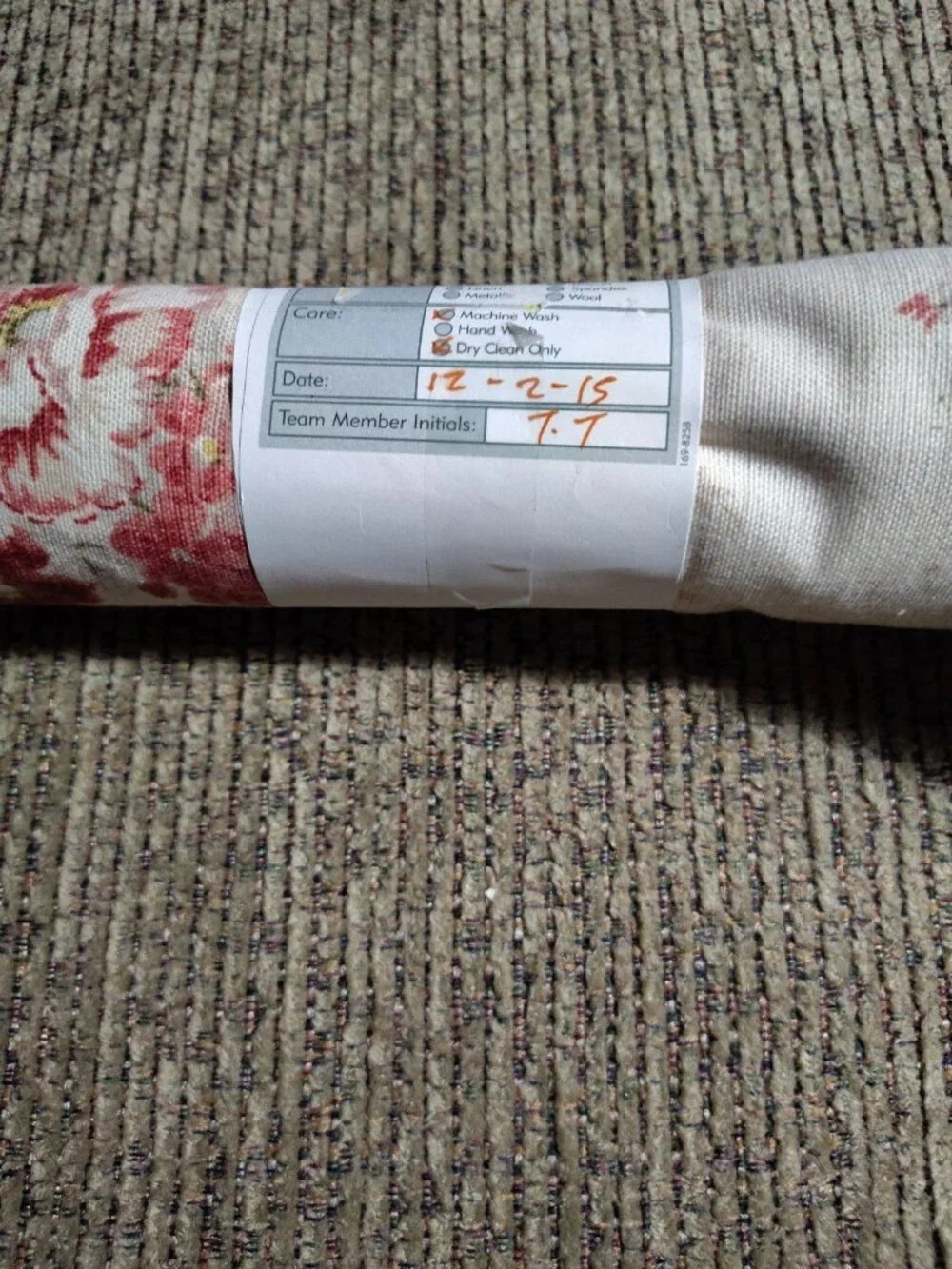 Fabric Remnant Type, Size, Color, Material And Manufacturer Varies See Pictures